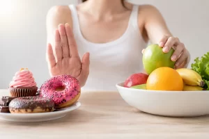Een gezonde keuze: minder zoetigheid en meer vers fruit in het dagelijks leven.